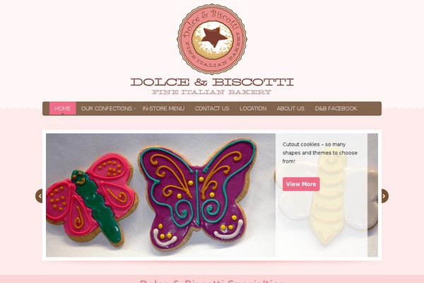 dolceandbiscotti.com site used Magdalena