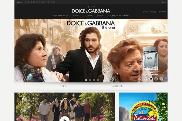 dolcegabbana.de site used Beauty_2013