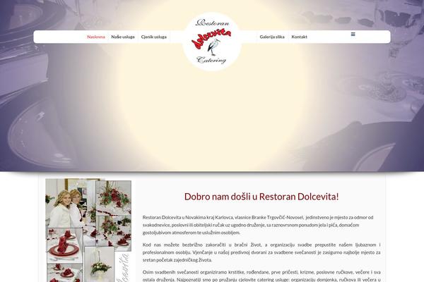 dolcevita-restoran.hr site used Foodz