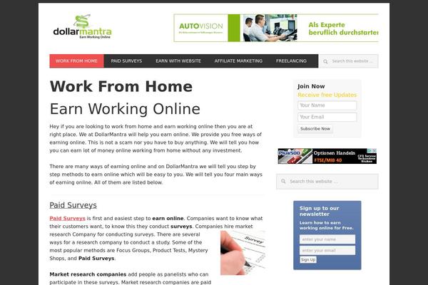 Metro Pro theme site design template sample