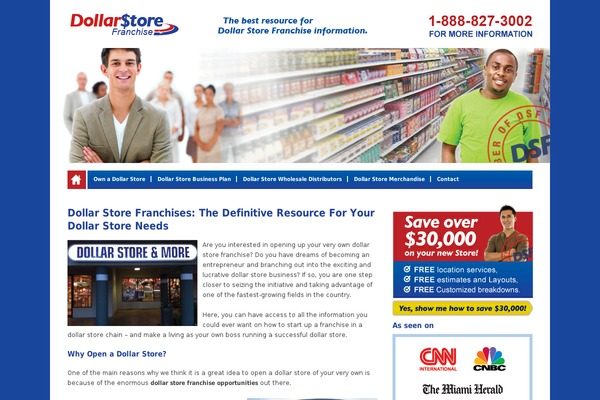 dollarstorefranchise.org site used Dsf