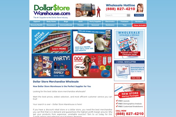 dollarstorewarehouse.com site used Dsw