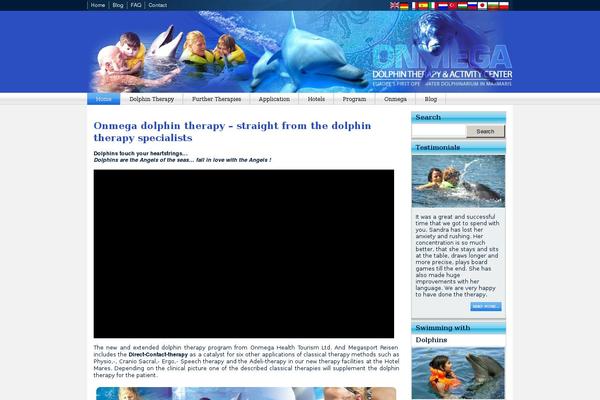 dolphin-therapy.org site used Delphine