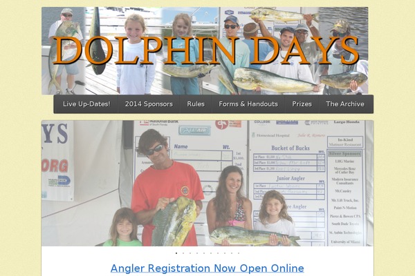 dolphindays.org site used Storefront-echo
