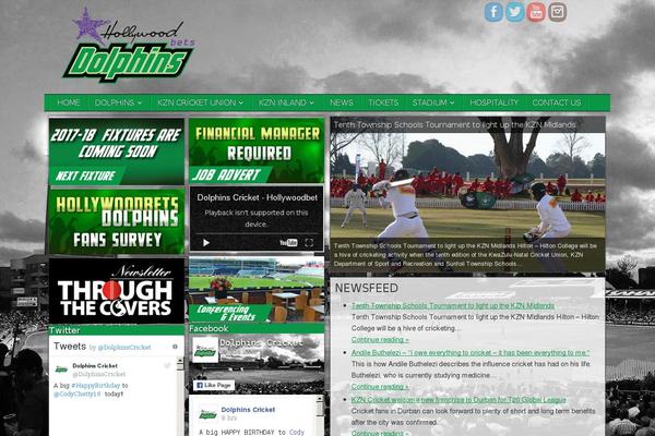 dolphinscricket.co.za site used Dolphins