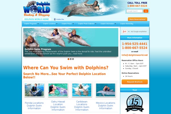 dolphinworld.net site used Dolphinworld