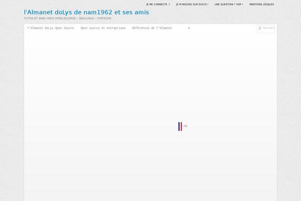 dolys.fr site used Boot-store-child