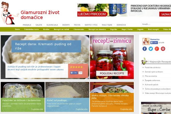 domacica.com site used Domacica