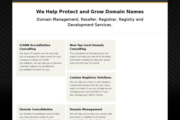 domaincocoon.com site used Foundationpress-2.8.0