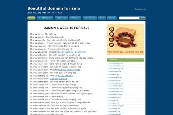 Twenty Ten theme site design template sample