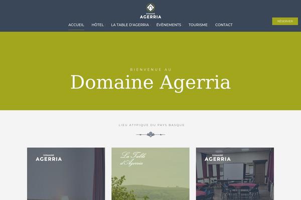 Hotel-xenia theme site design template sample