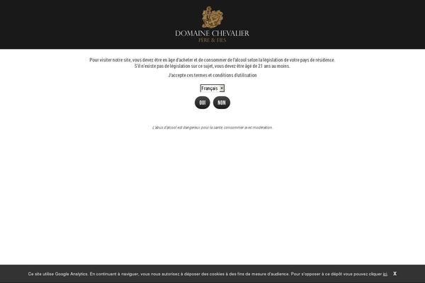 chevalier theme websites examples