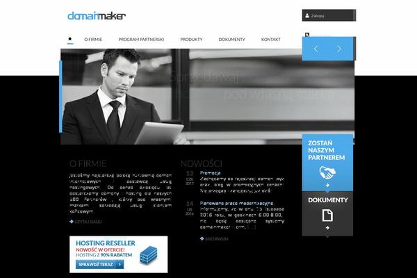 domainmaker.pl site used Domainmaker