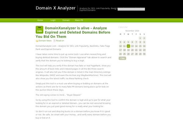 domainxanalyzer.com site used 4u