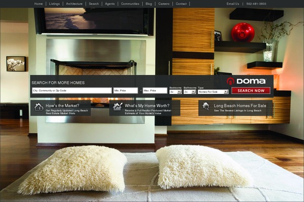 Doma theme site design template sample