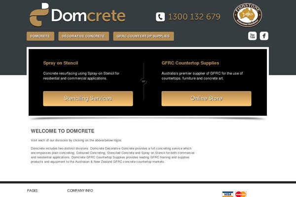 domcrete.com.au site used Prosperity