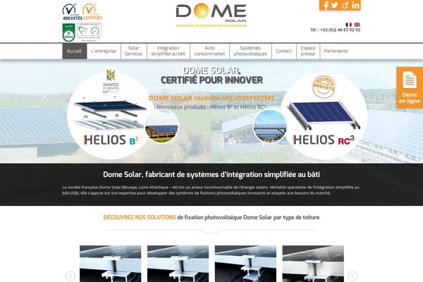 dome-solar.com site used Plune