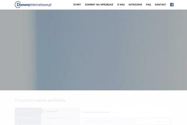 domenyinternetowe.pl site used Domains