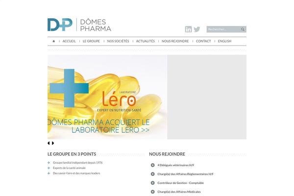 domespharma.com site used Aqua-df