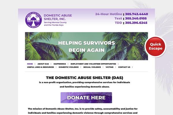 domesticabuseshelter.org site used Domestic-abuse-shelter