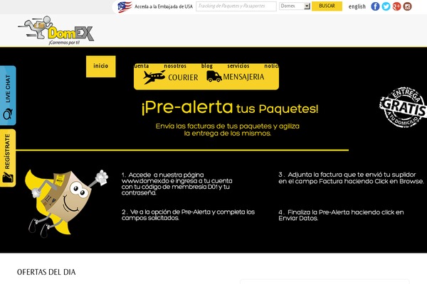 domexrd.com site used Domex