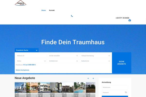 Site using Residence-gutenberg plugin