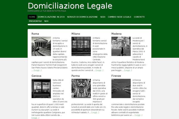 domiciliazionelegale.com site used Domiciliazionelegalecom