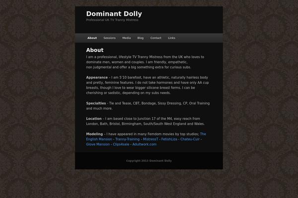 Twenty Eleven theme site design template sample