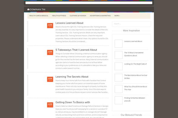 Laziale-njgallery theme site design template sample