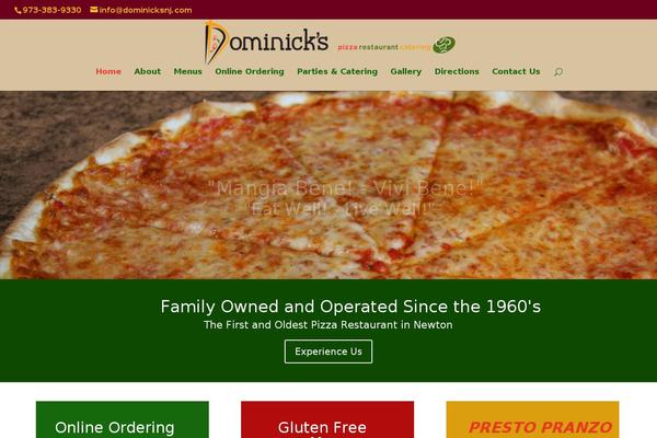 Divi theme site design template sample