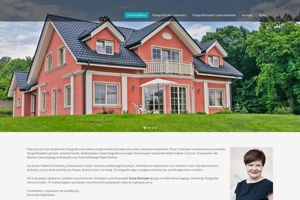 dominikadabrowska.com site used Kallyas