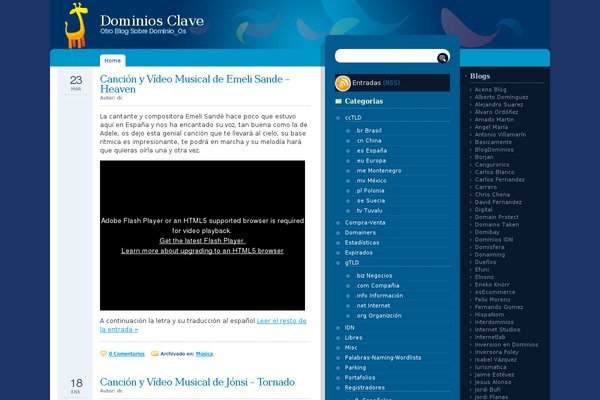Illacrimo theme site design template sample