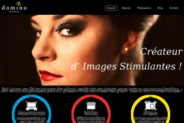 Domino theme site design template sample