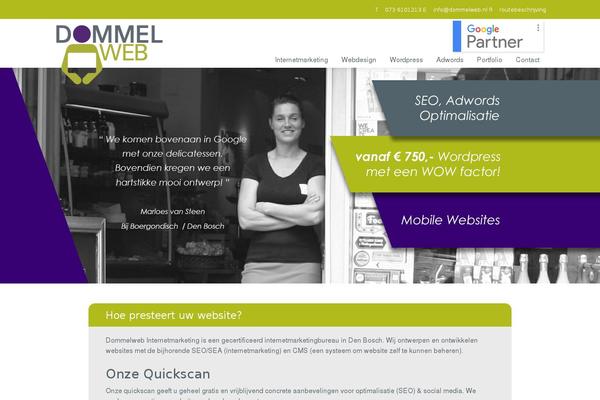 dommelweb.nl site used Zerif Lite