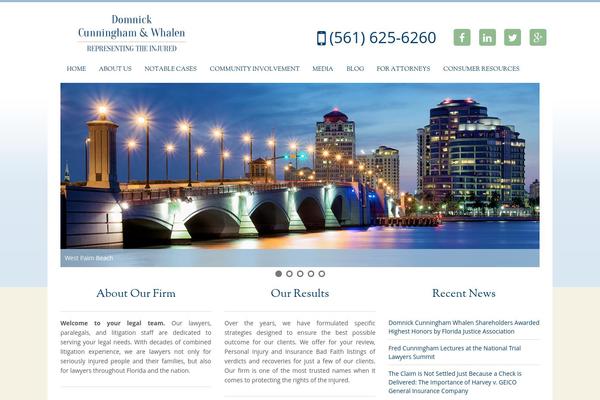 domnicklaw.com site used Lex