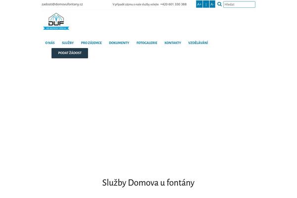 domovufontany.cz site used Softgatesystems