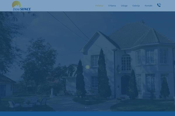 Bridge theme site design template sample