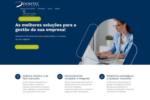 domtec.com.br site used Domtec