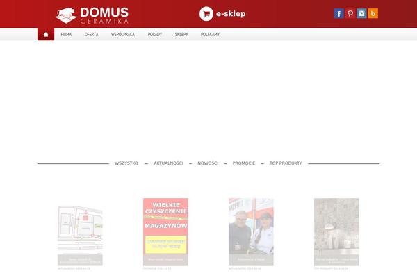 domus.pl site used Domus