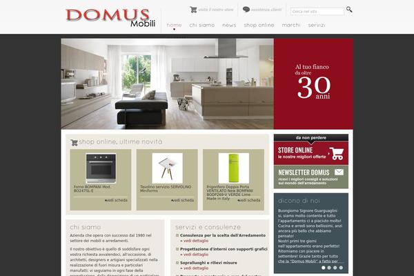 Domus theme site design template sample