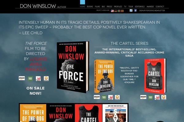 don-winslow.com site used Donwinslow