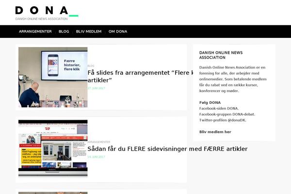 dona theme websites examples