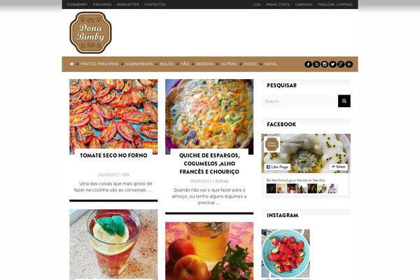 Marroco theme site design template sample
