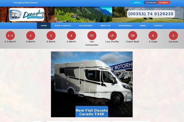 donagheymotorhomes.ie site used Automax-deluxe
