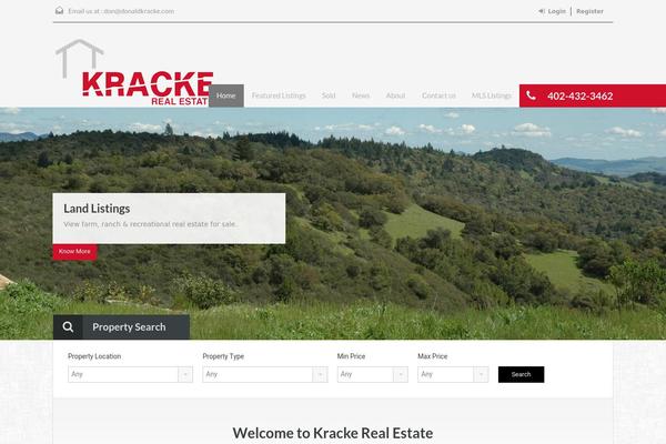 Realhomes Theme theme site design template sample