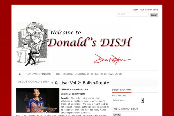 Daphne theme site design template sample