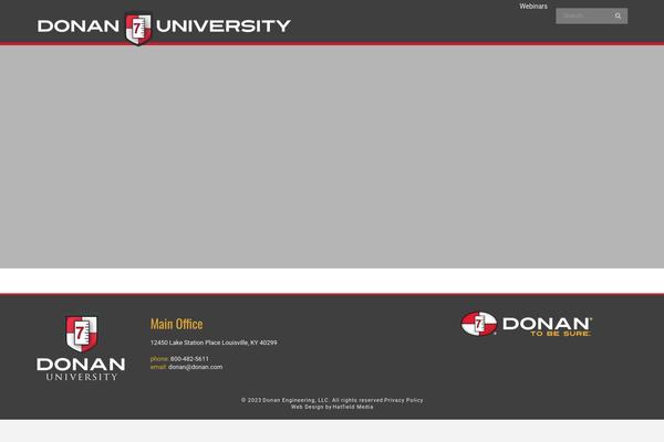 donanuniversity.com site used Hatfieldmedia