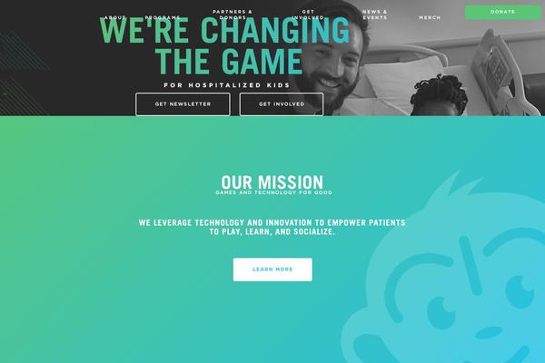 Charity Hub v1.02 theme site design template sample