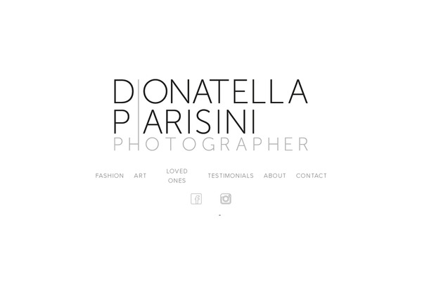 donatella.com.au site used Donatella