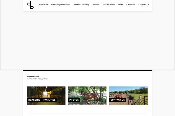 Nyx theme site design template sample